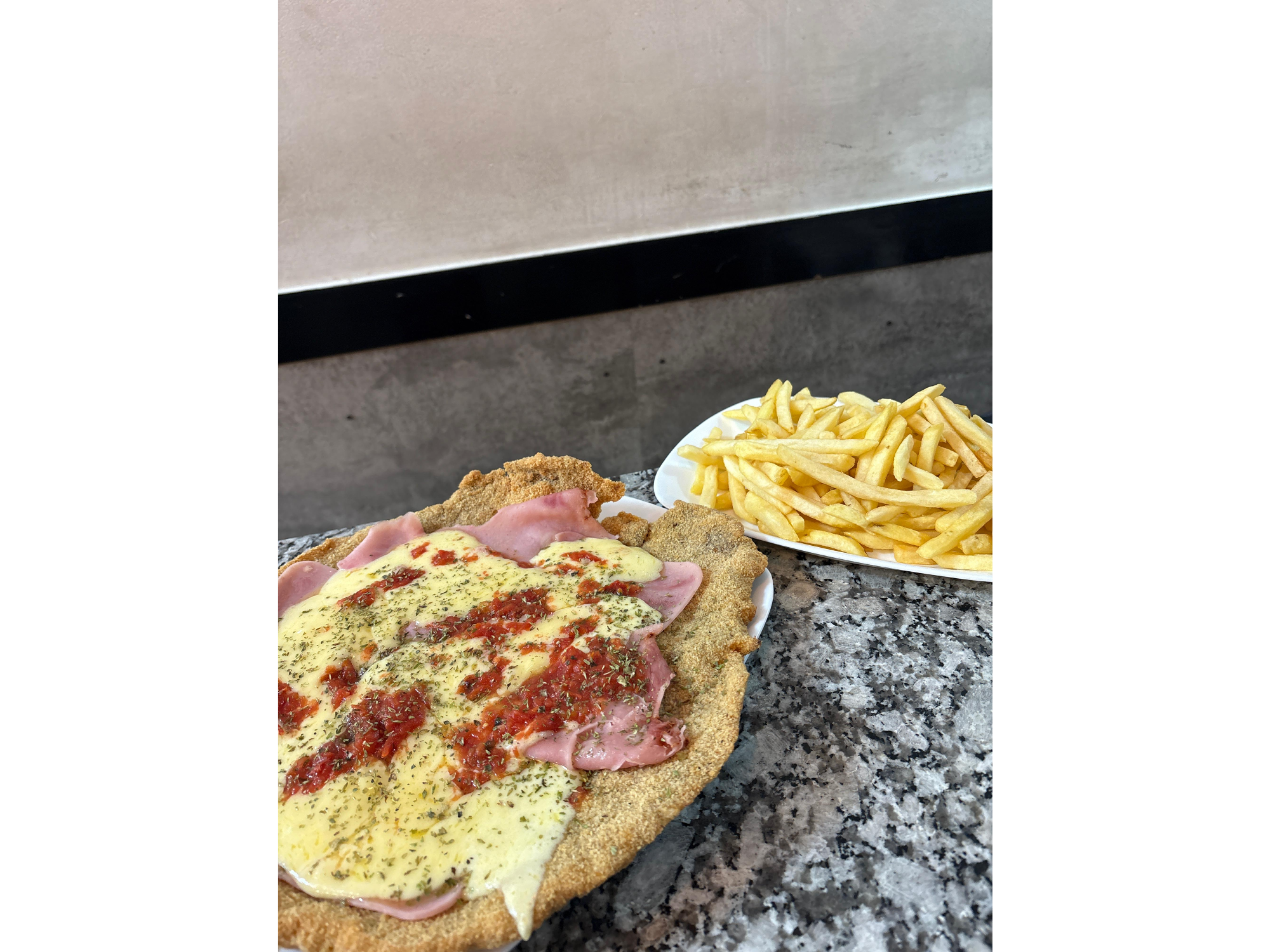 Milanesa napolitana