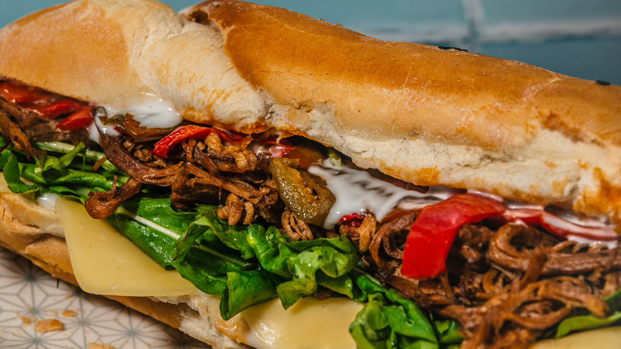 Sandwiches en Pan Baguette