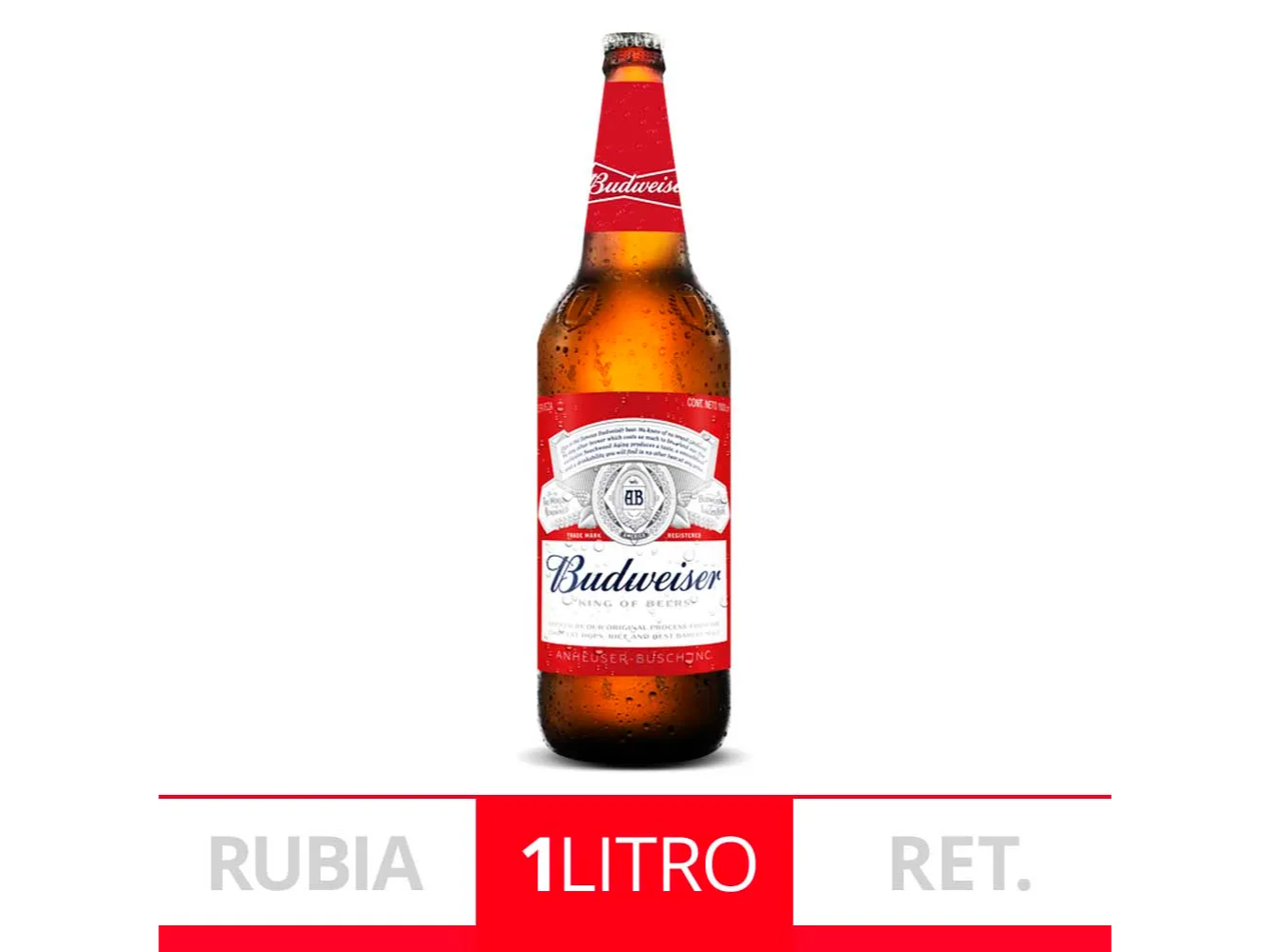 Budweiser 1L *RETORNABLE*