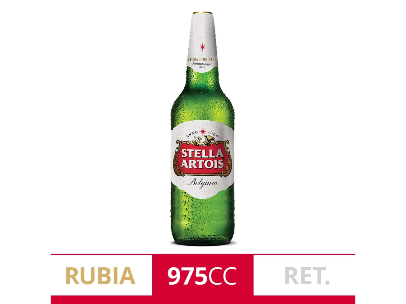 Stella Artois 975ml *RETORNABLE*