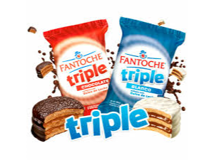 Alfajor Fantoche blanco o negro