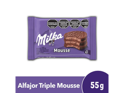 Alfajor Milka Mousse Triple