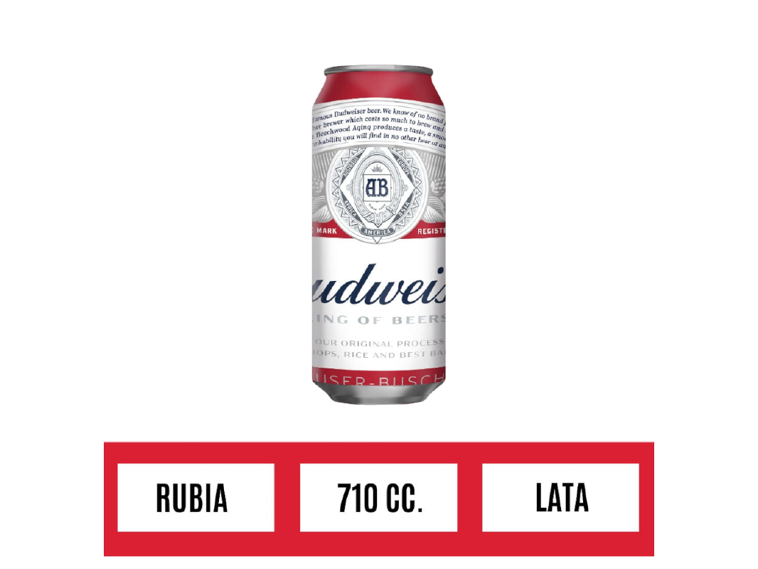 Budweiser Laton 710ml