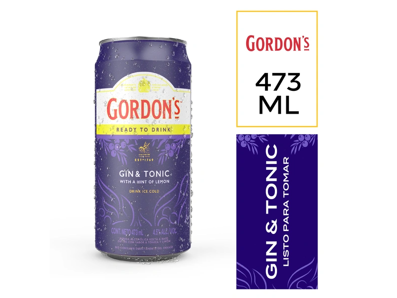 Gordons Gin Tonic 473ml