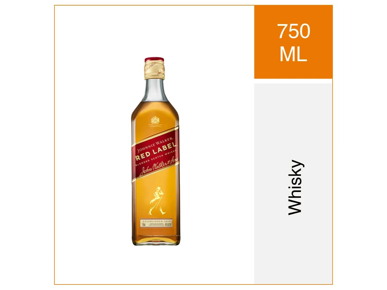 Johnnie Walker Red Label 750ml