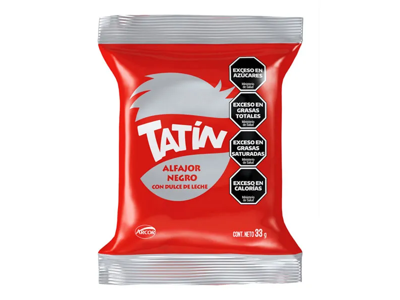 Alfajor Tatin Simple Negro