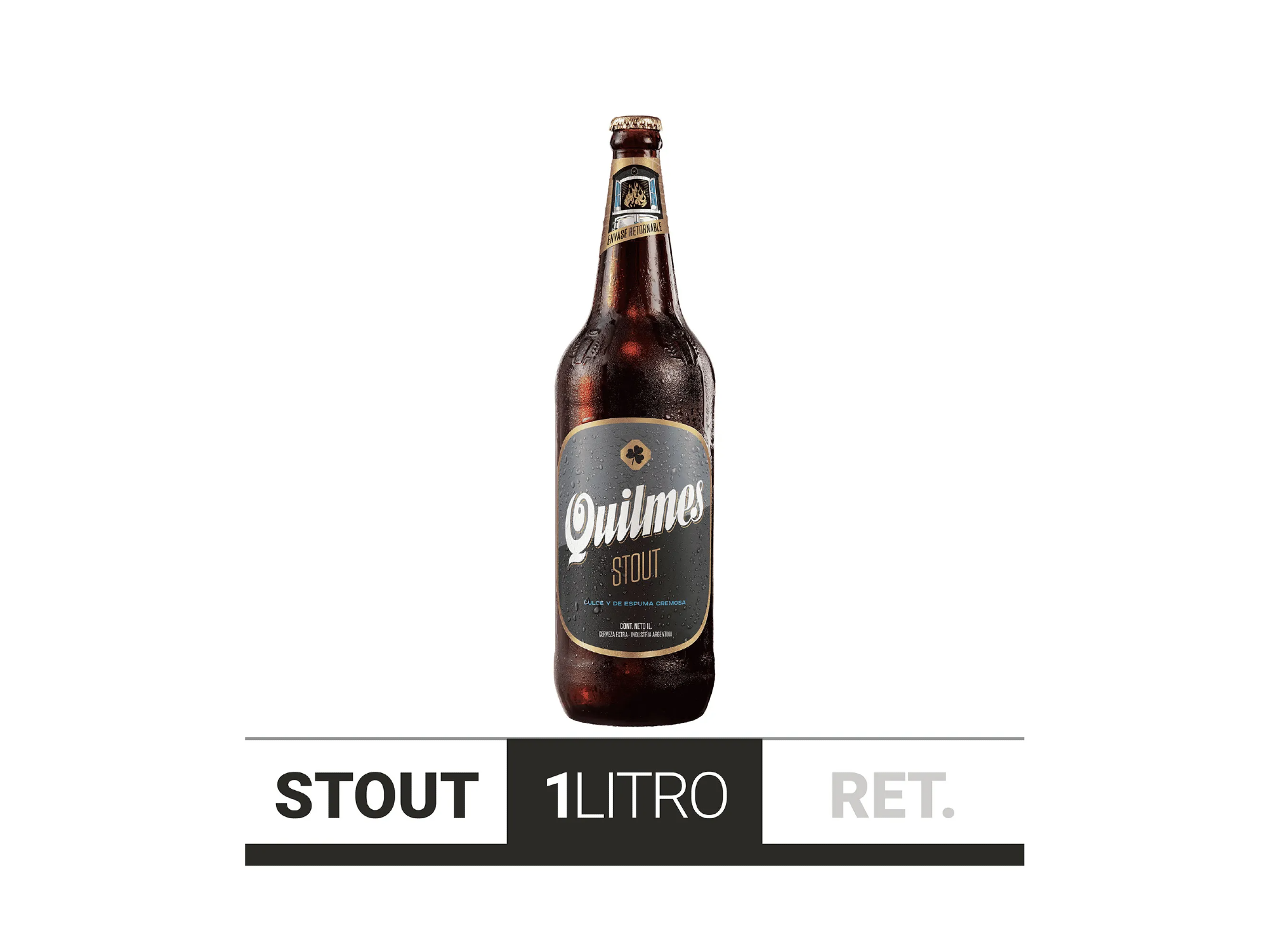 Quilmes Stout 1L *RETORNABLE*