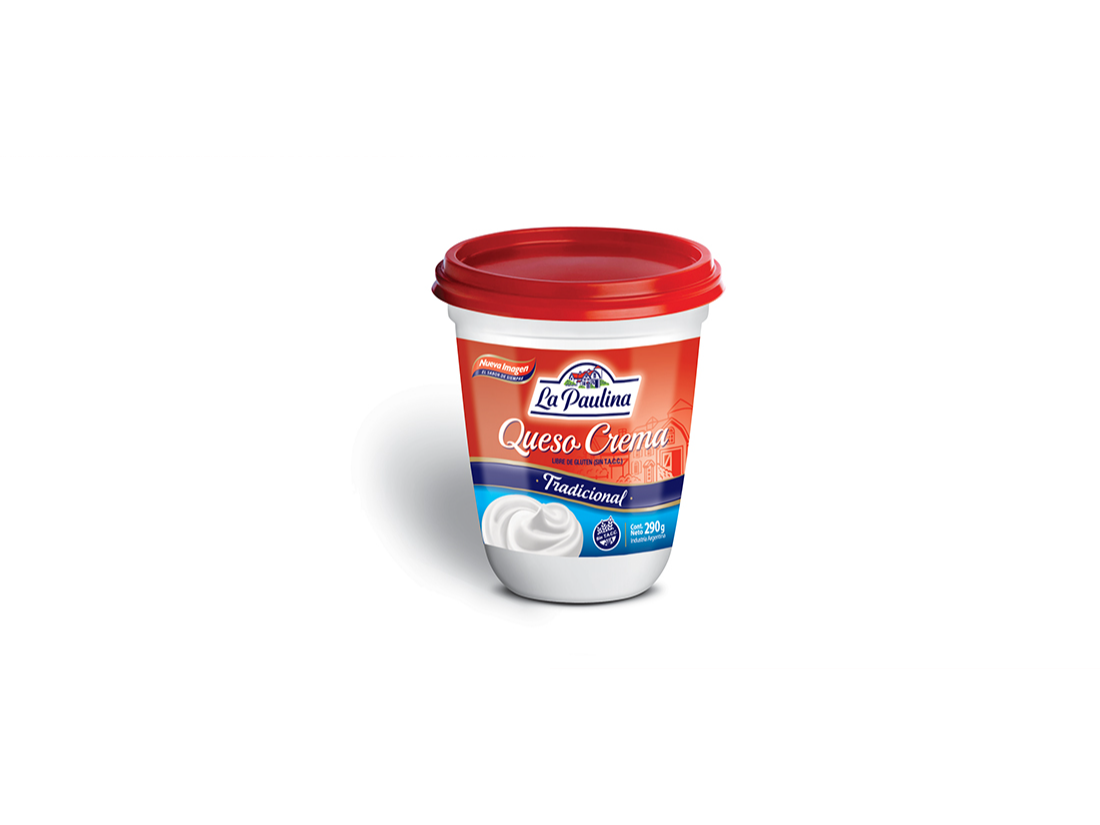 Queso crema tradicional LA PAULINA