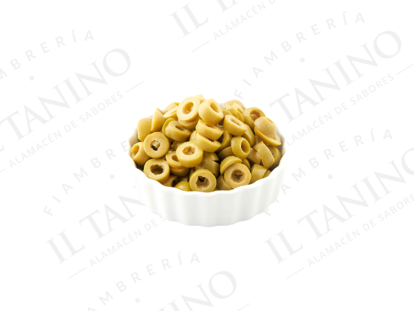 ACEITUNAS VERDES EN RODAJAS