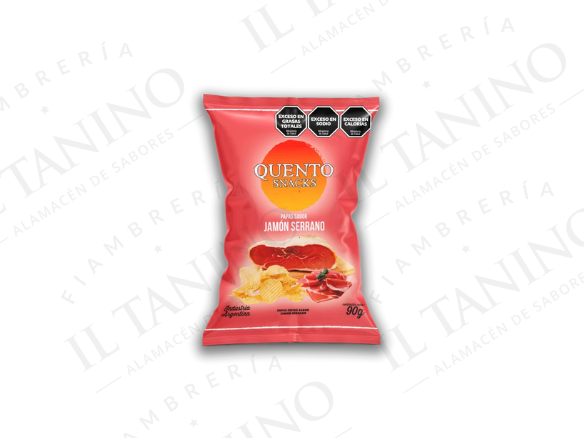 Papas sabor jamón serrano QUENTO