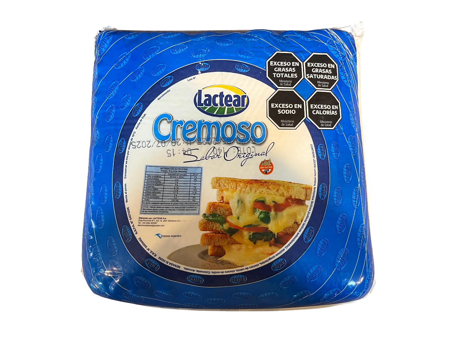 Queso cremoso LACTEAR