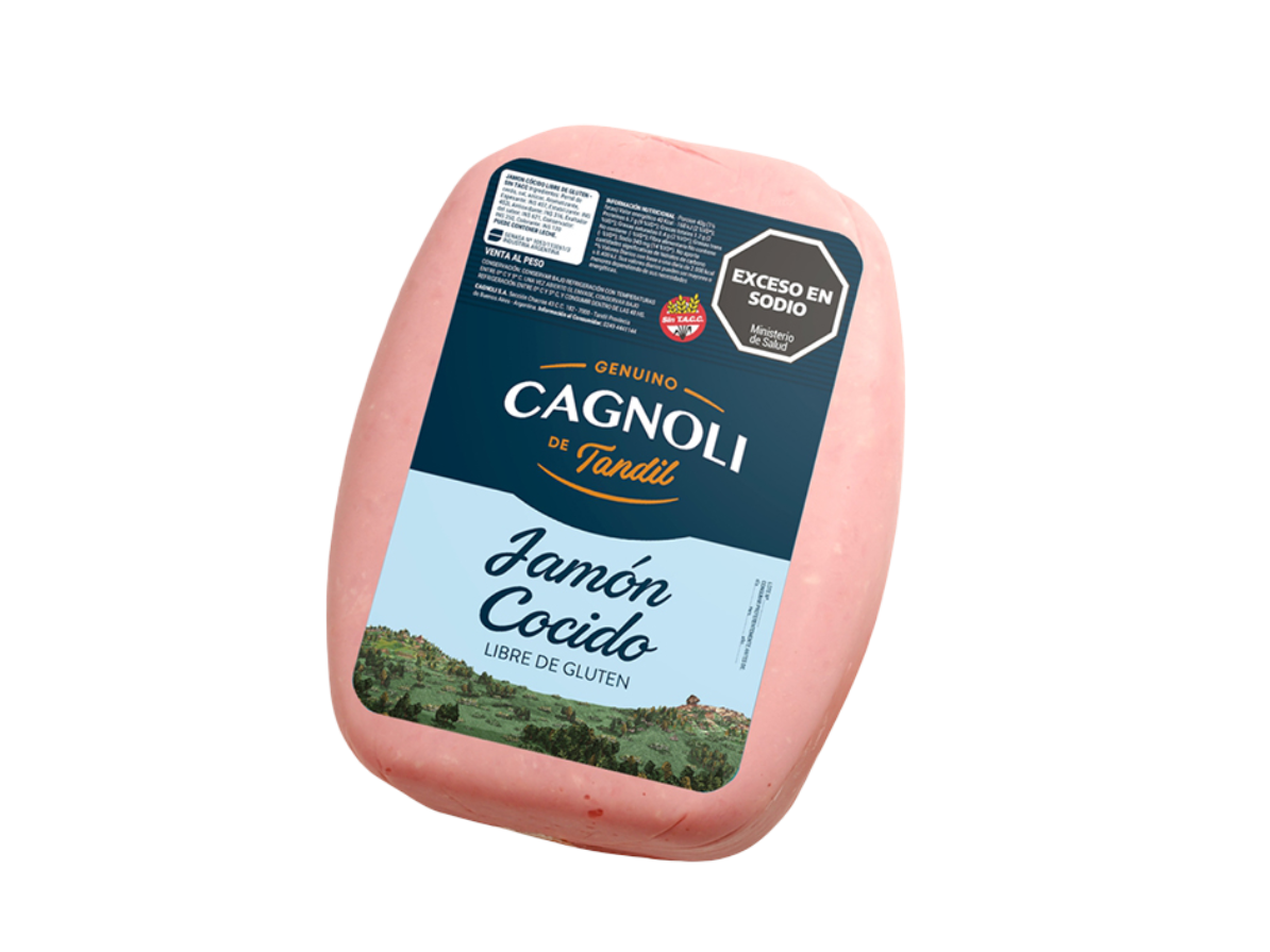 Jamón cocido CAGNOLI
