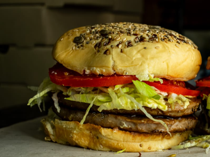 Burger común Doble