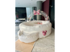 COMBO 6 INFLABLE PICOS WHITE 3X3 + PELOTERO BURBUJAS+ DECO MINNIE BEBE