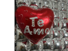 CORAZON ROJO TE AMO 18"