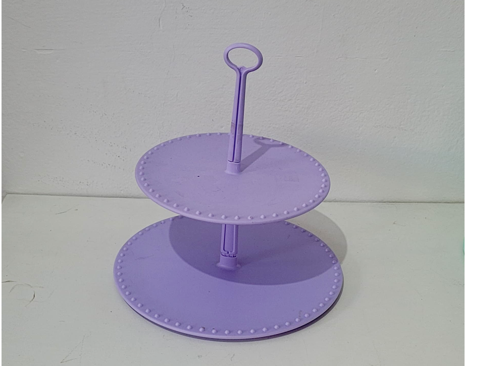 POSACUPCAKE 2 NIVELES LILA PASTEL