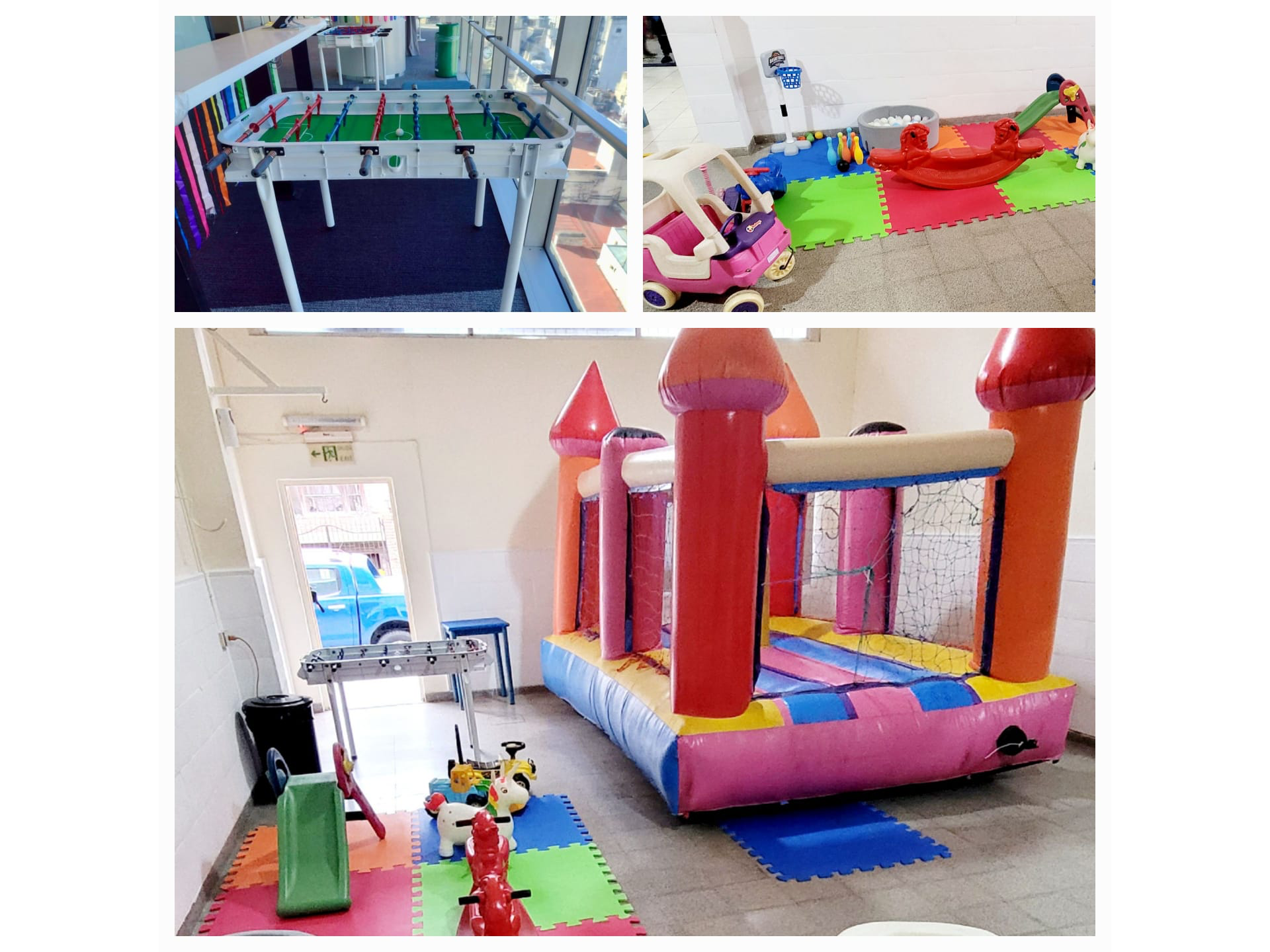 COMBO 13 INFLABLE (a elección) + PLAZA BLANDA + METEGOL