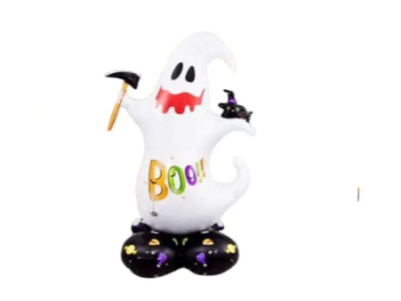 FANTASMA BOO 1.20M DE ALTO (se mantiene parado solo)