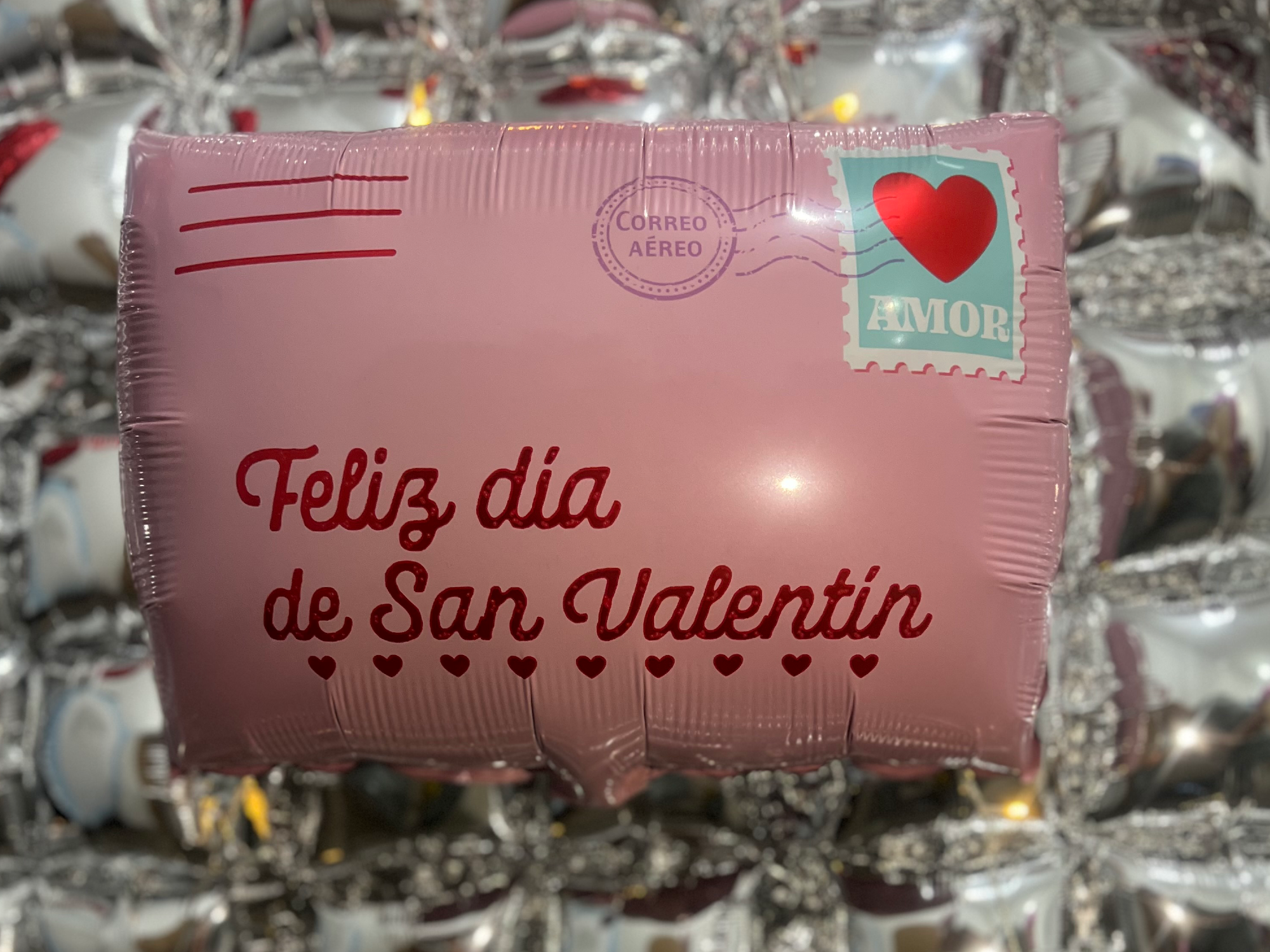 CARTA SAN VALENTIN ROSA