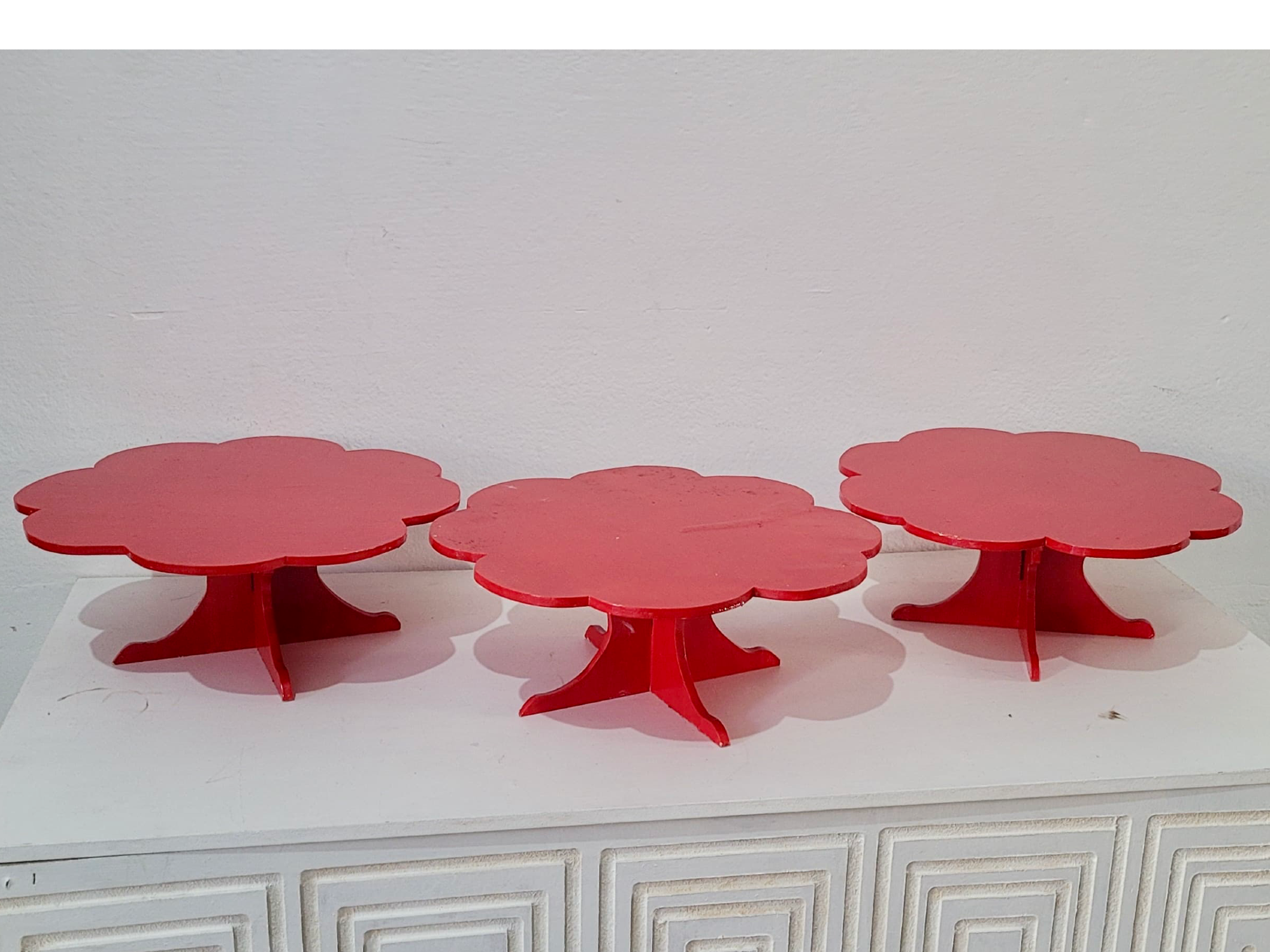 POSATORTA ROJO GRANDE X3