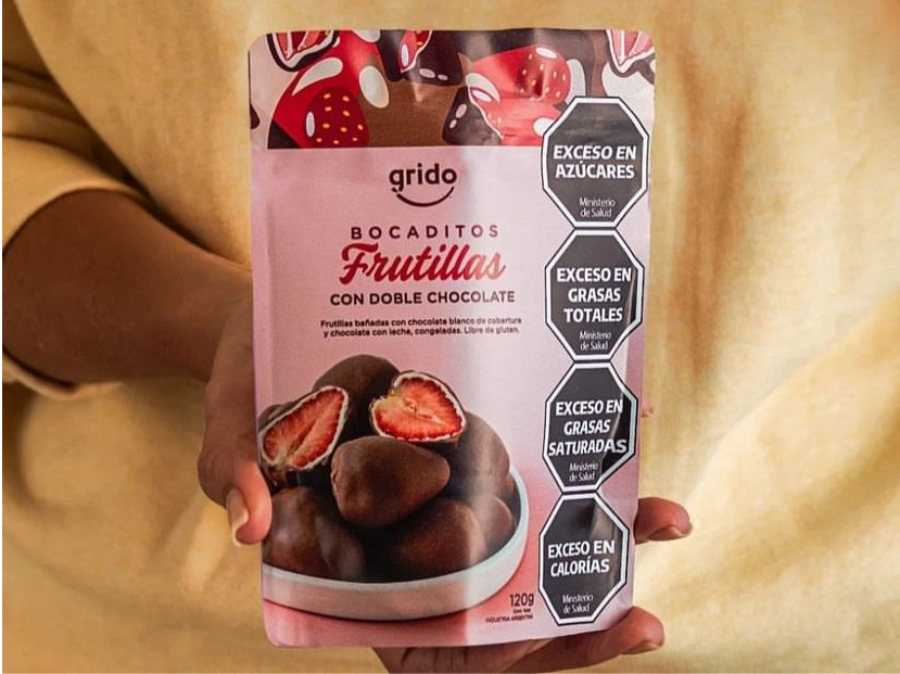 Bocaditos de frutilla