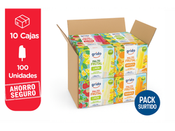 Palitos Frutales de Agua - Pack 100 Unidades