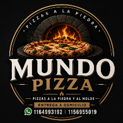 Logo mundo pizza