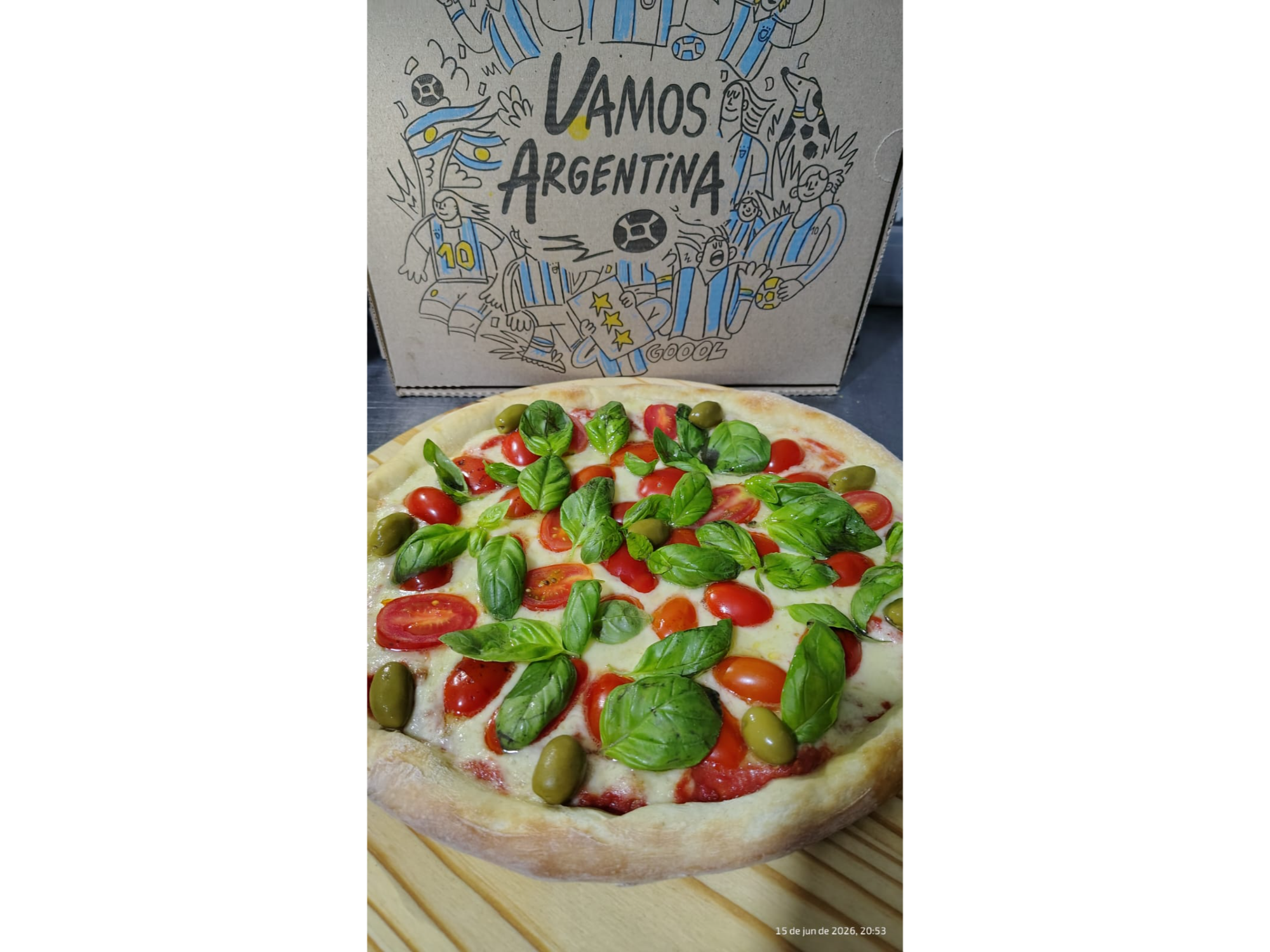 Margarithe de mundo pizza