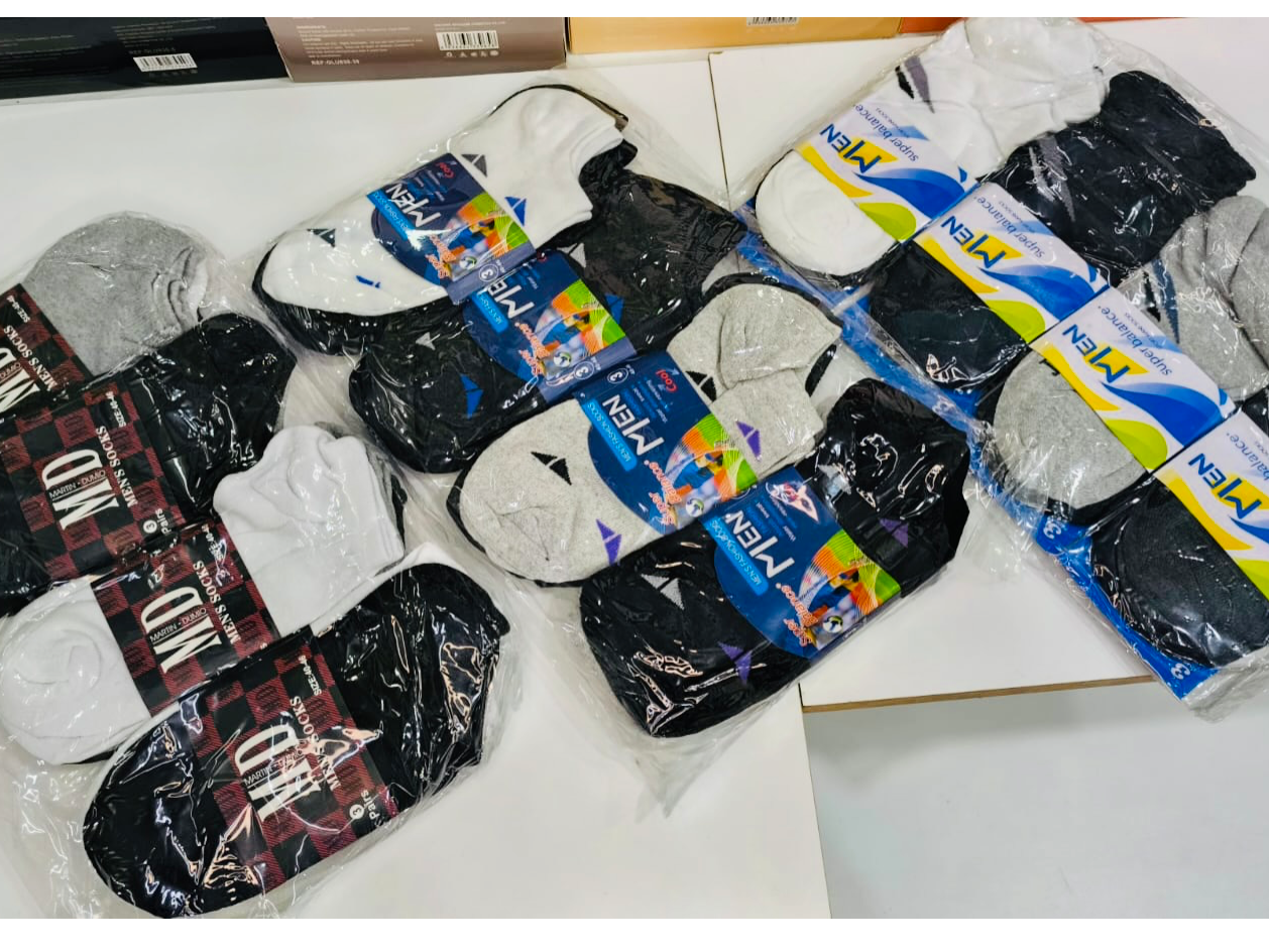 Docena de Medias soquete Hombre y dama - COD.: 054