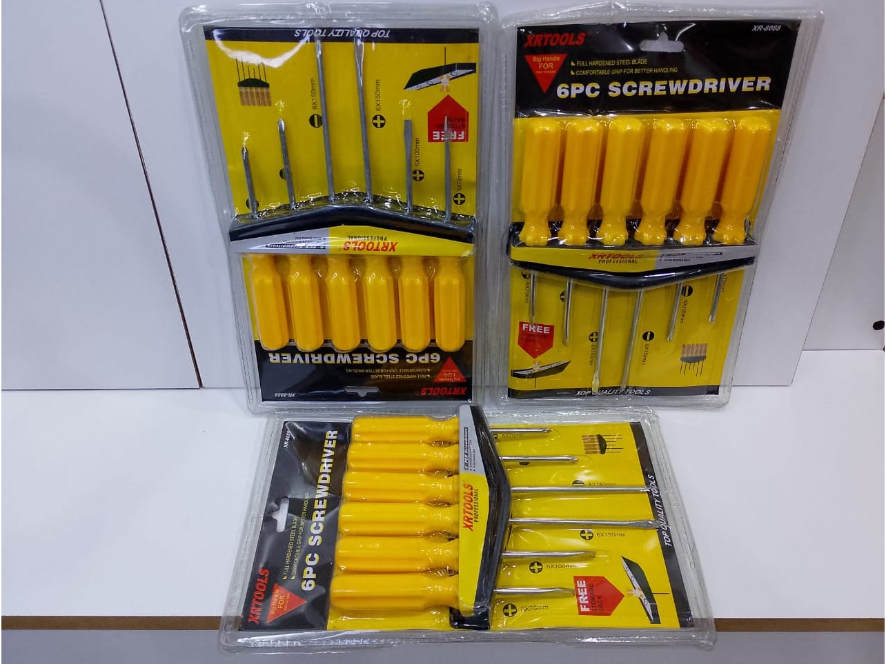 Set de Destornillador x 6 XRTOOLS -COD -143