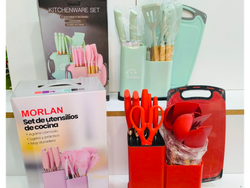 Set de utensilios x18 piesas - COD.: 032