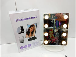 Espejo Cosmetico LED con Base -COD -131