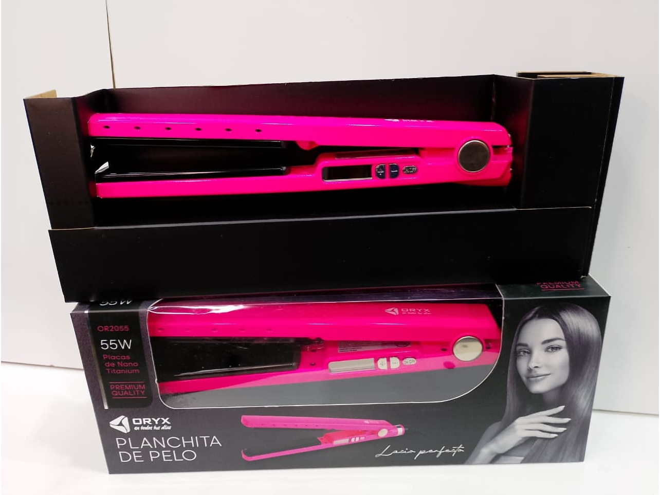 Planchita de Pelo ORYX - Simil Babyliss Nano Titanium - COD -134