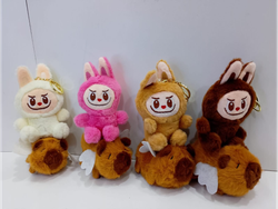 LLavero Peluche Labubu y Capybara -COD -167