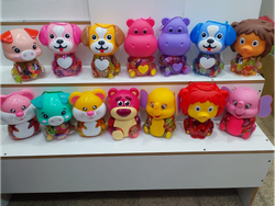 Alcancias de Animalitos con Gelatinas Adentro -COD -161
