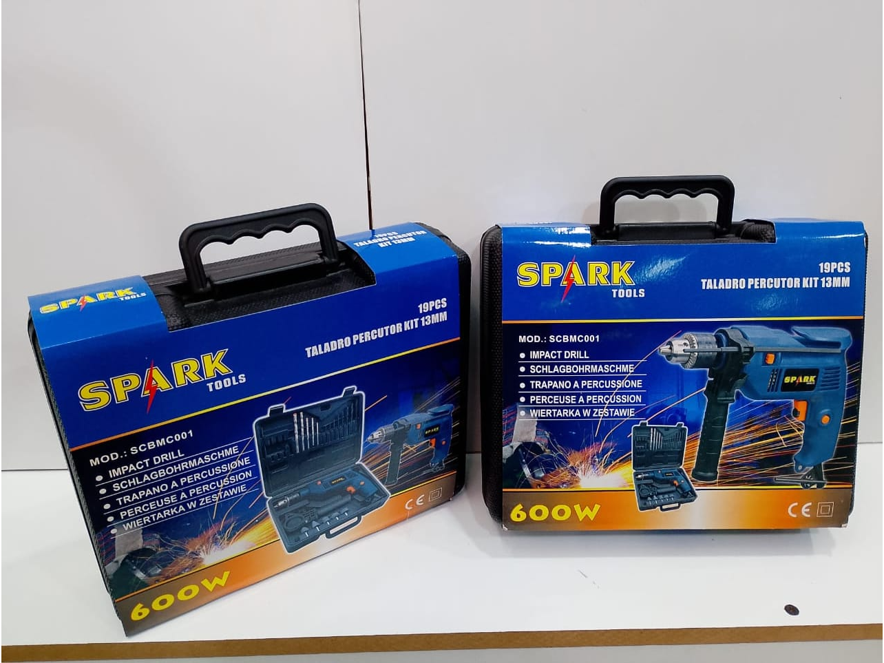 Taladro con Accesorios SPARK 600W -COD -139