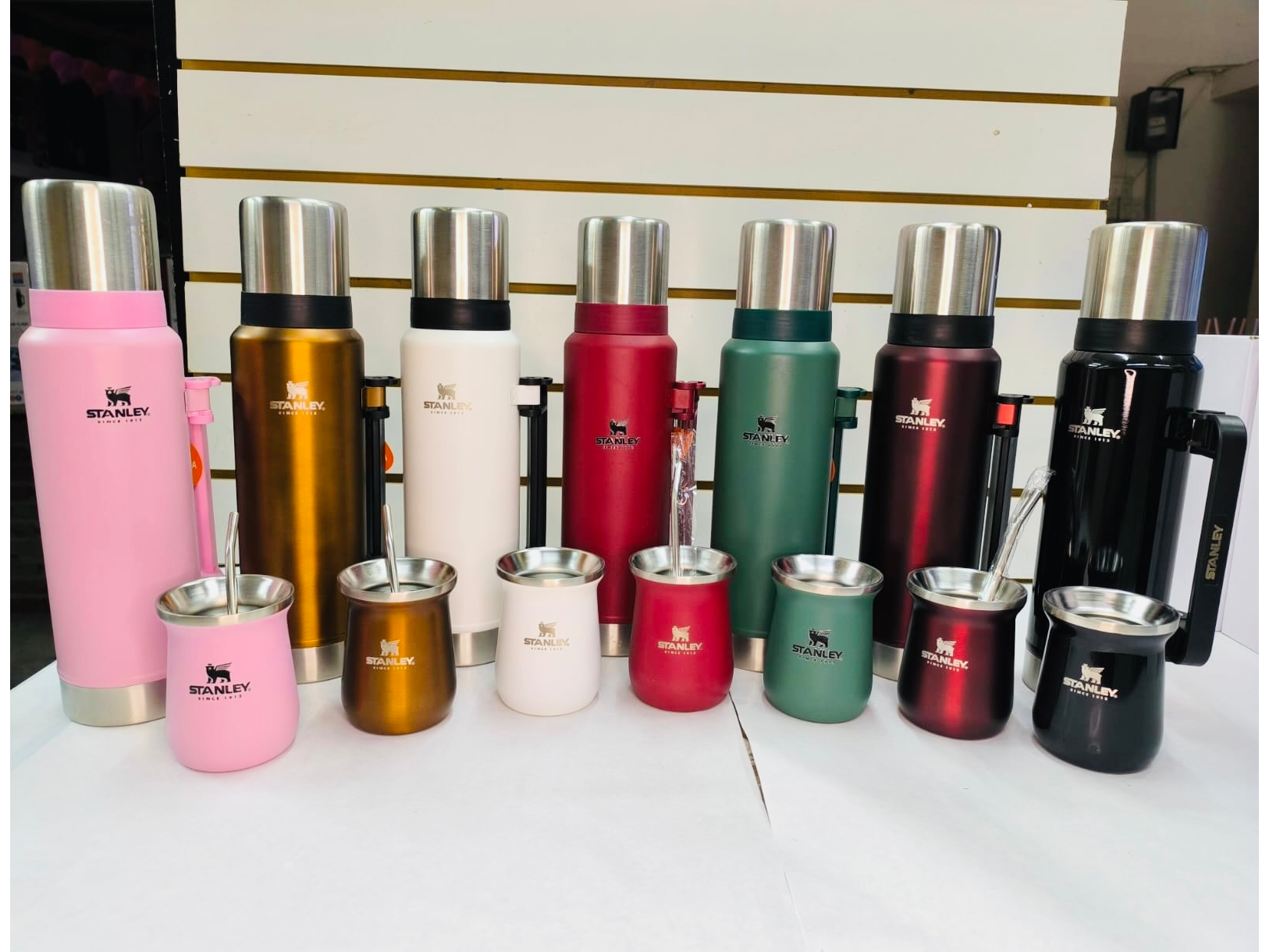 Termo 1200ml + mate 260ml c/ bombilla - COD.: 112