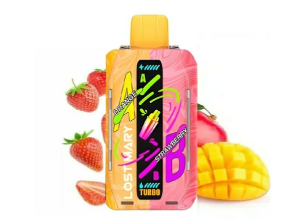 MANGO STRAWBERRY ICE 🥭🍓❄️