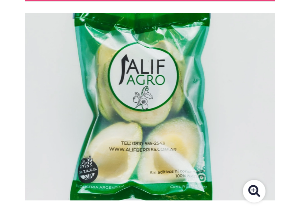 Palta en gajo 1kg
