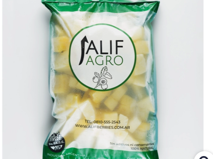 Ananá 1kg de Frutascongeladas.cba
