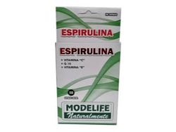 ESPIRULINA CON VITAMINAS C, E y Q ENZIMA 10 blister x 10 compr MODELIFE