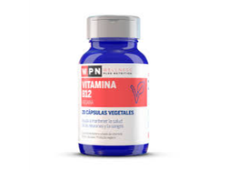 VITAMINA B12 X 20 CAPSULAS VEGETALES veganas WELLNESS PLUS NUTRICION