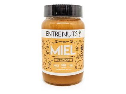 MIEL CREMOSA (sin tacc) ENTRENUTS 500 grs