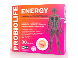 ENERGIA Y CONCENTRACION x 30 comp WPN