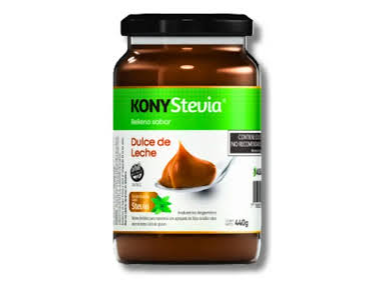 DULCE DE LECHE CON STEVIA KONY 440  grs