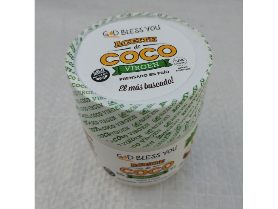 ACEITE DE COCO VIRGEN GOOD BLESS YOU 225 CC