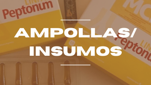 AMPOLLAS/INSUMOS