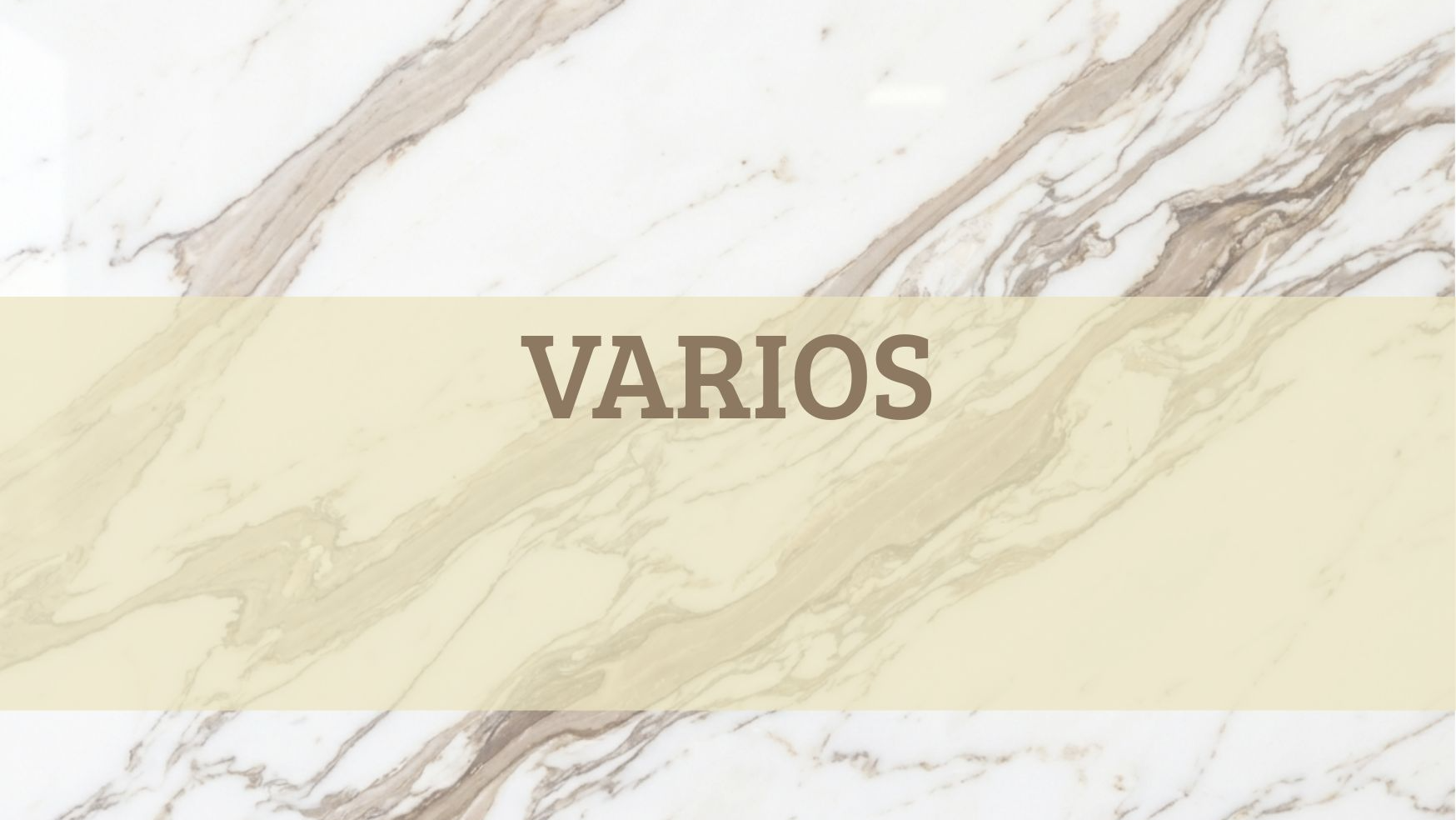 INSUMOS VARIOS