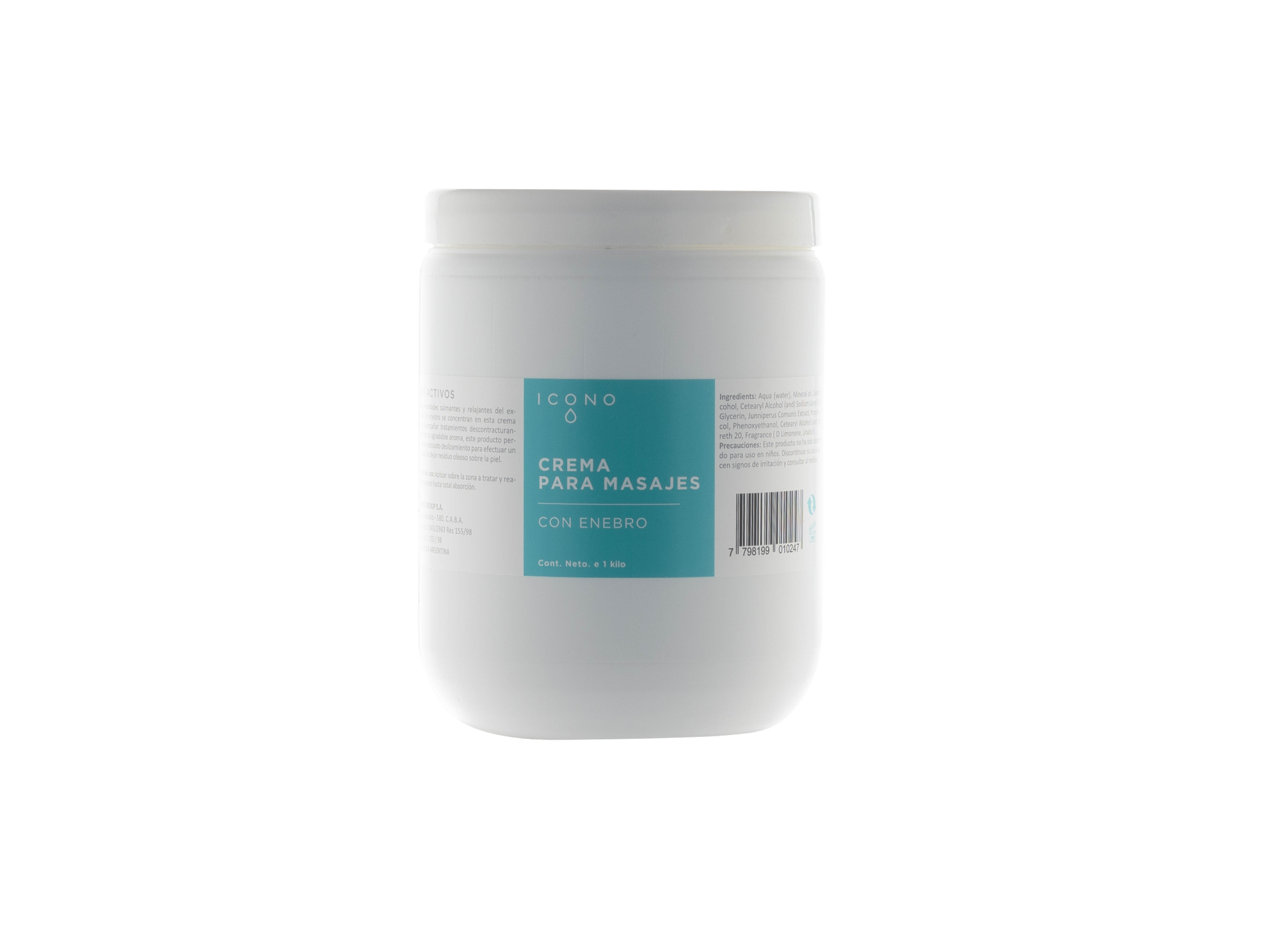 CREMA PARA MASAJES CON ENEBRO