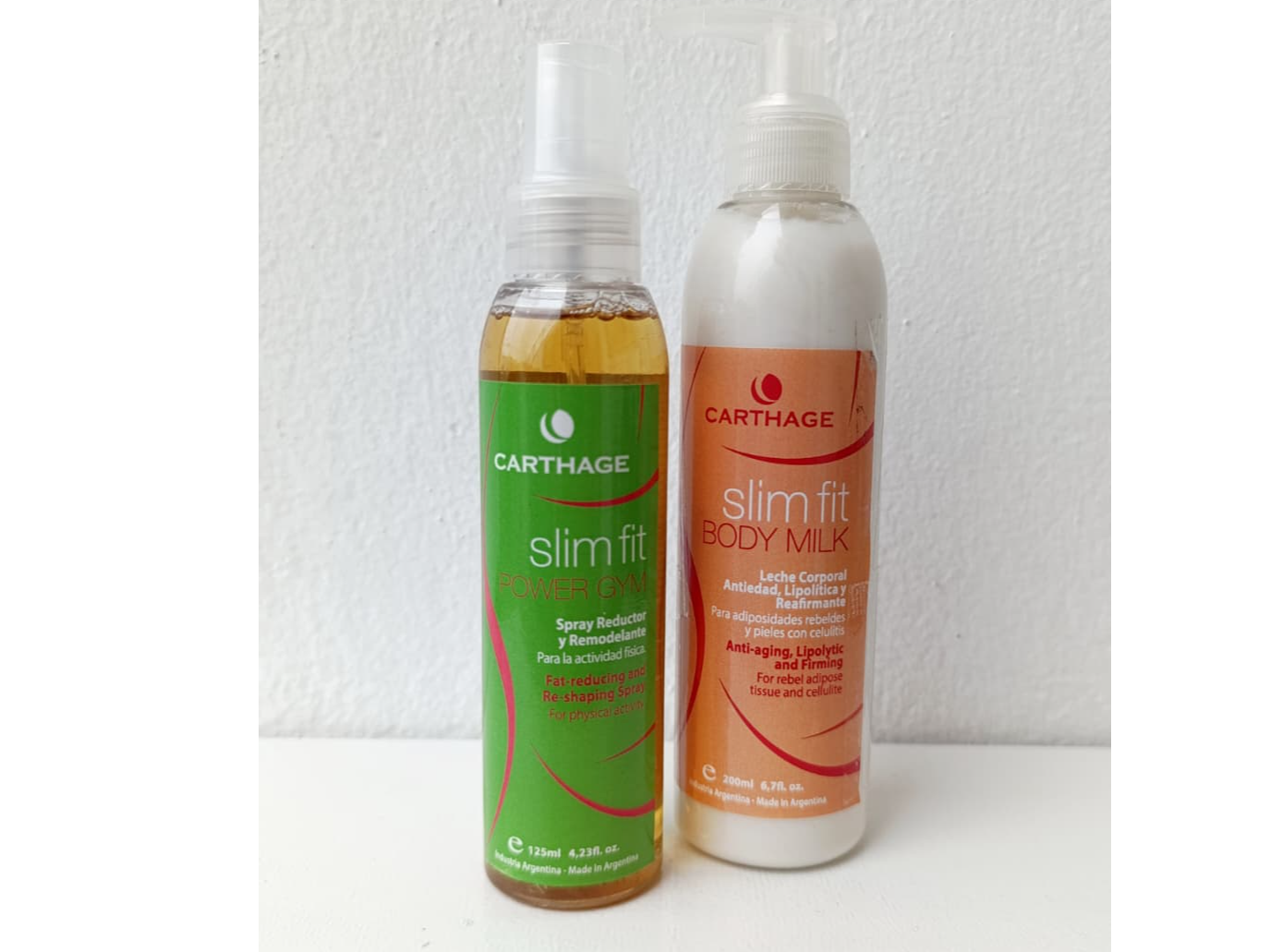 SLIM FIT BODY MILK + POWER GYM SLIM FIT